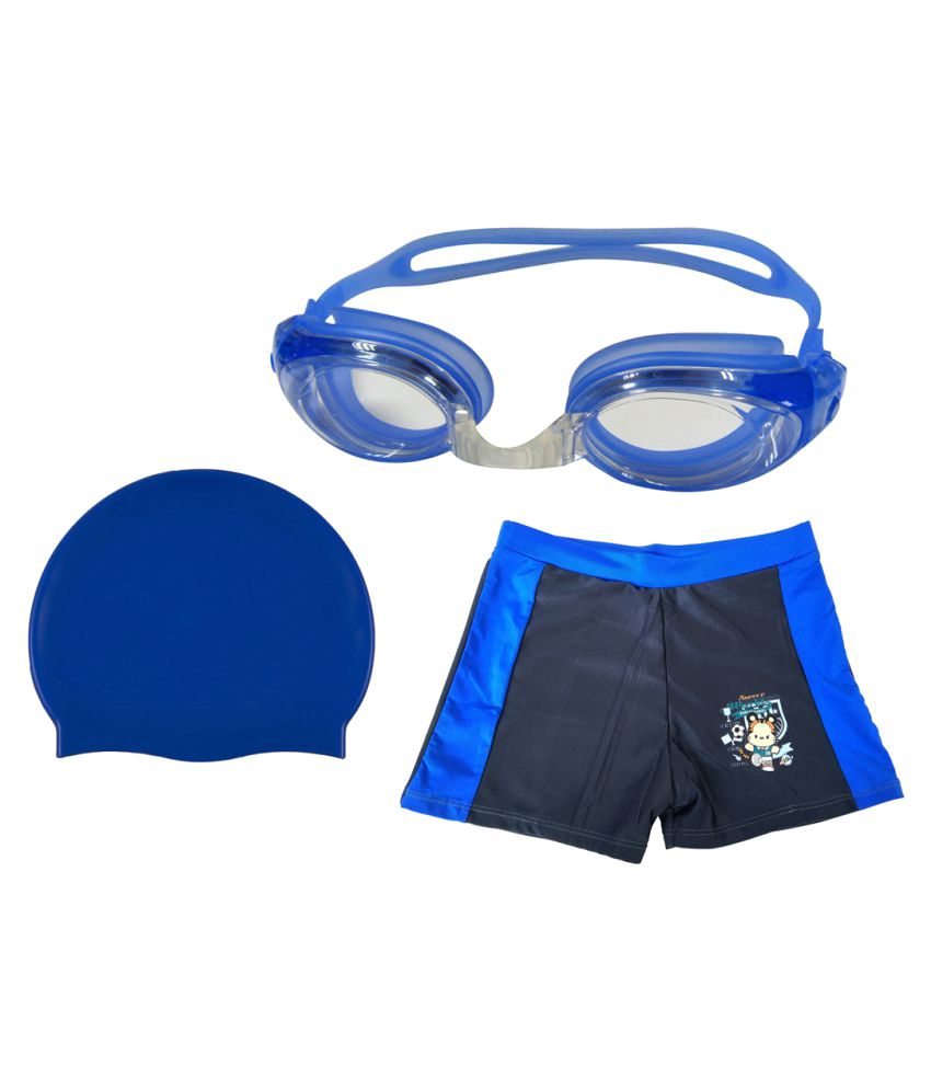 swimming costume and goggles
