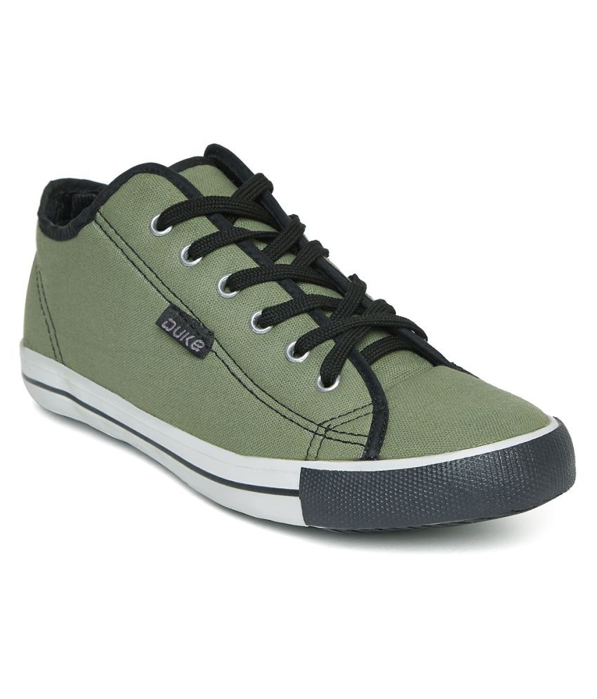 Duke Sneakers Green Casual Shoes - Buy 