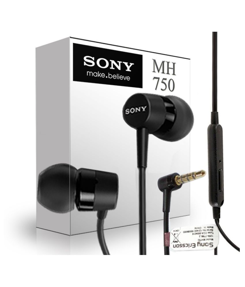 Sony MH750 In Ear Wired Earphones With Mic Buy Sony MH750 In Ear