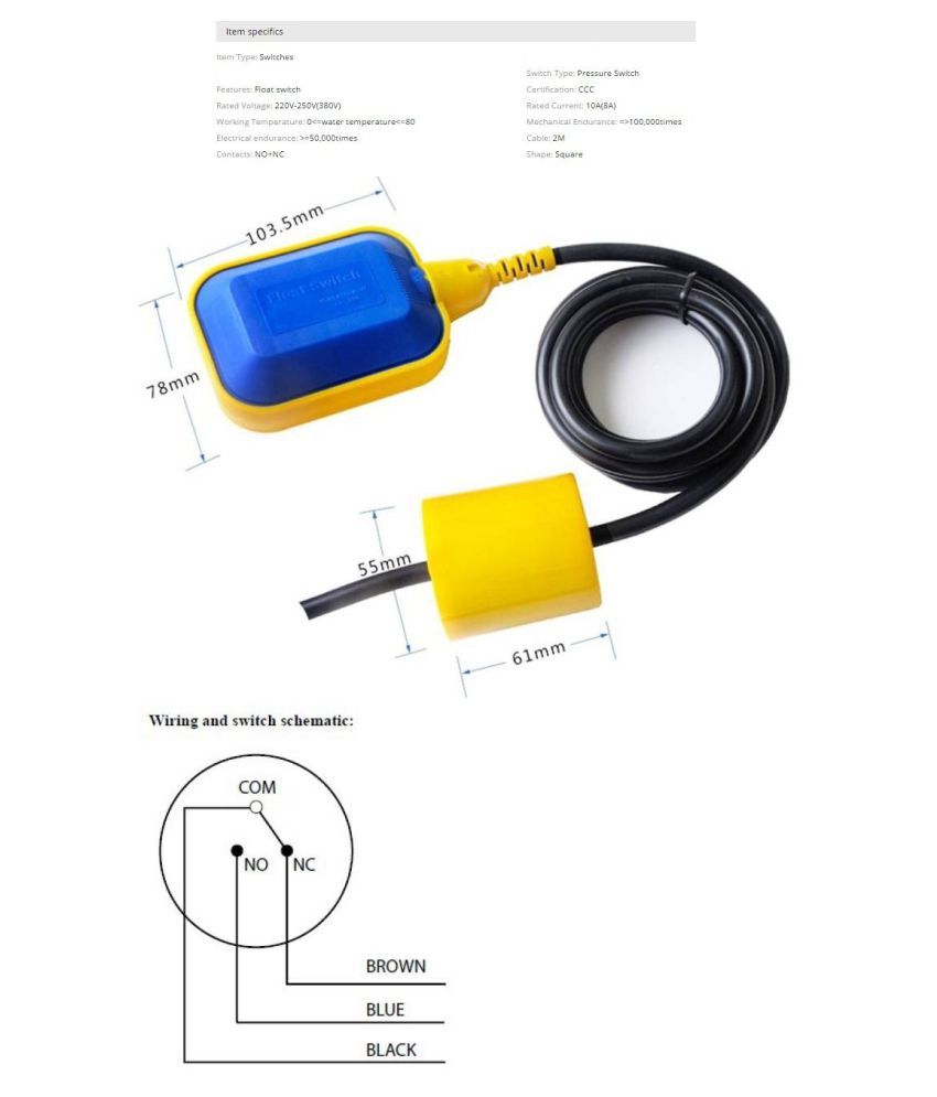 float switch working
