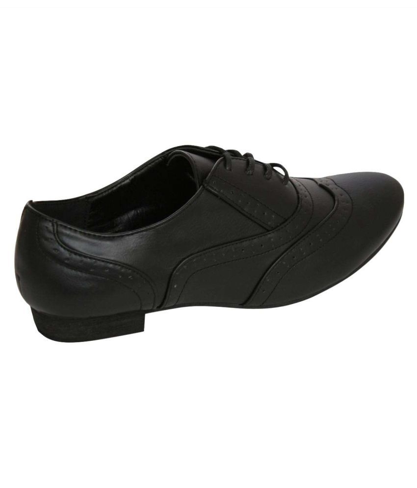 Pilot London Black Formal Shoes Price in India- Buy Pilot London Black ...