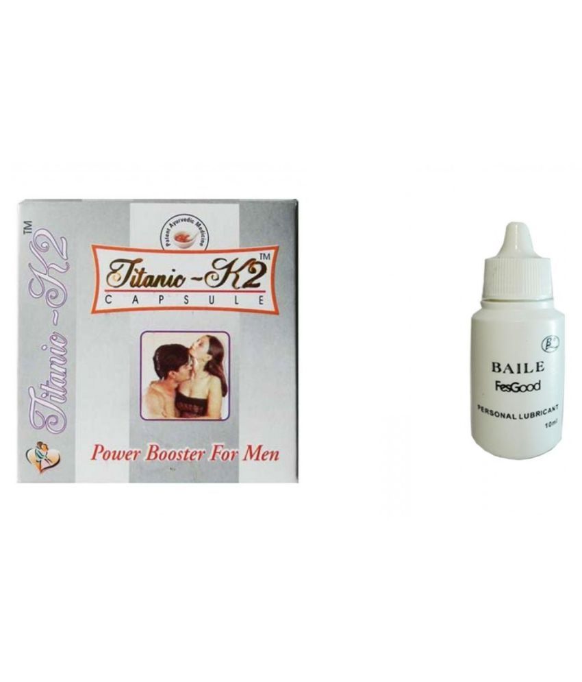 Purepassion Titanic K2 Capsule & Baile Lubricating Gel ml Pack Of 1