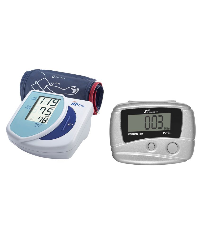 Dr. Morepen BP3BG1 BLOOD PRESSURE MONITOR+PEDOMETER Buy Dr. Morepen