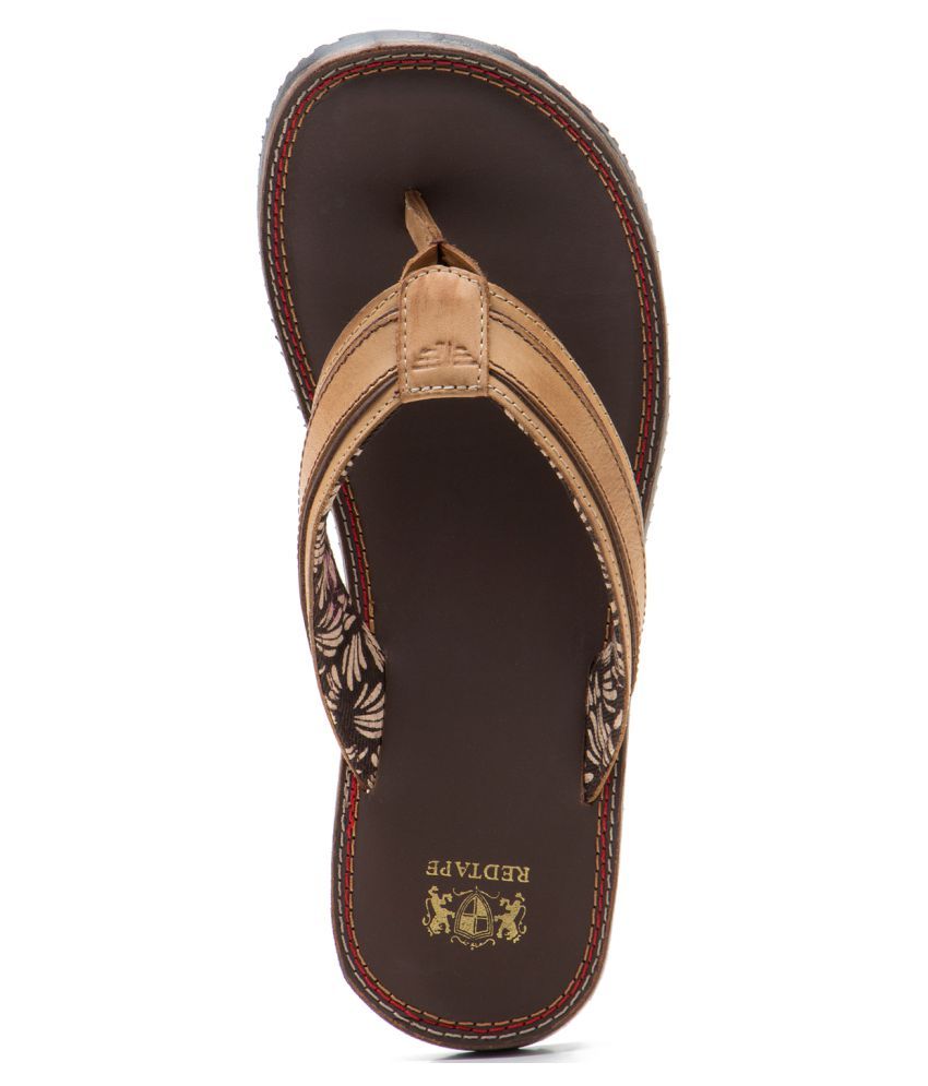 redtape slippers leather