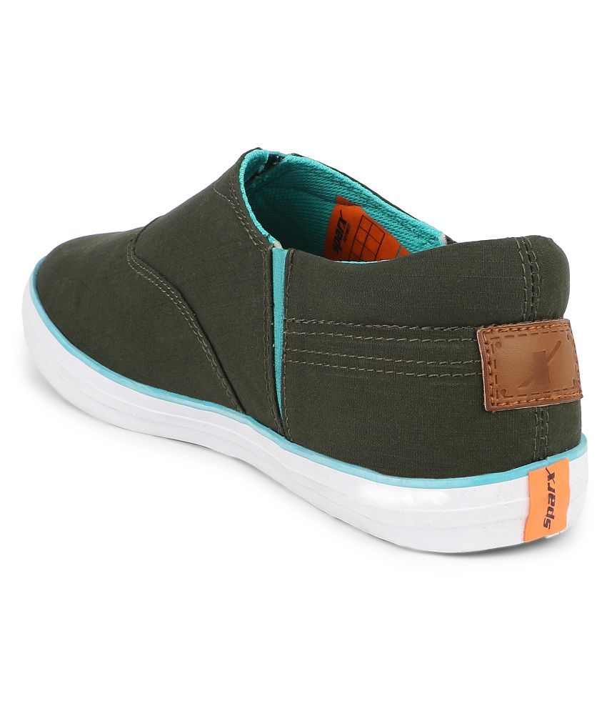 Sparx (SM-255) Sneakers Olive Casual 
