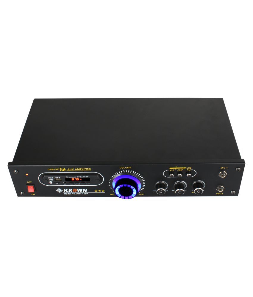 KHT-1000 Home DJ Series 4 Channel 3055 Transistor Karaoke ...