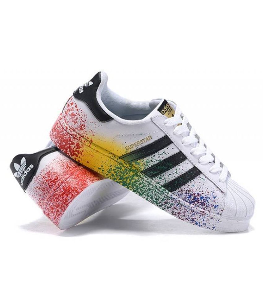 Adidas Superstar Splash Sneakers Multi Color Casual Shoes ...