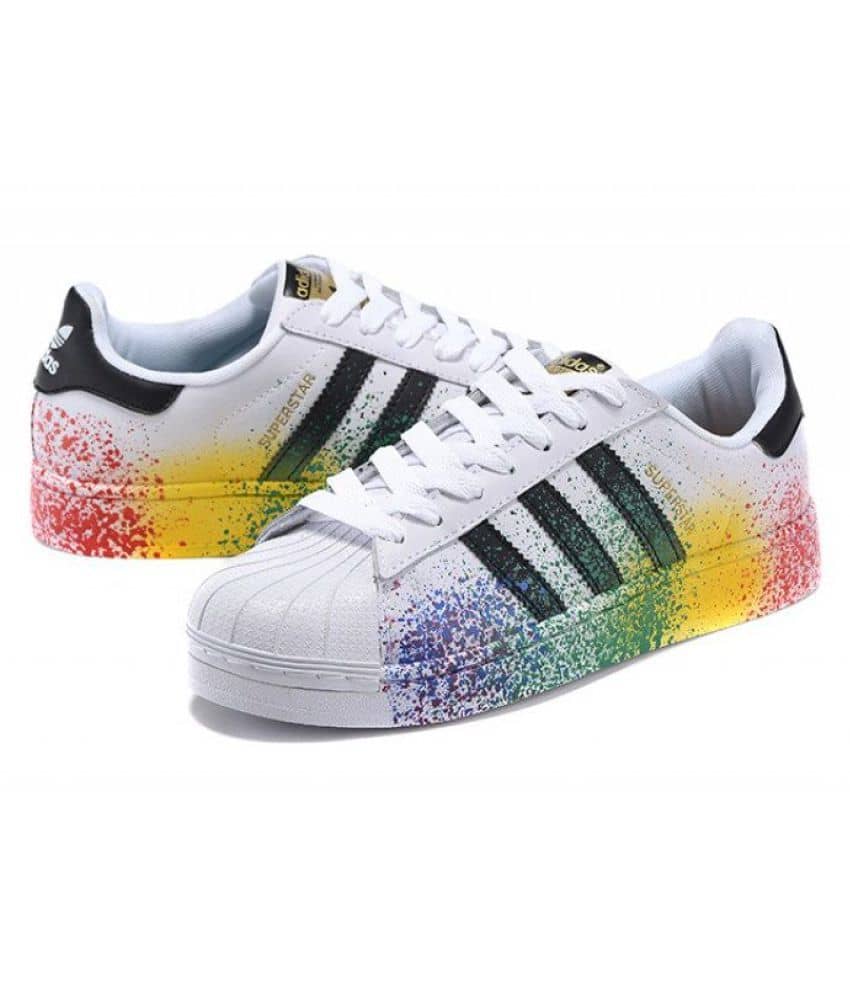 Adidas Superstar Splash Sneakers Multi Color Casual Shoes ...