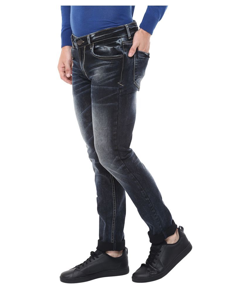 spykar black jeans