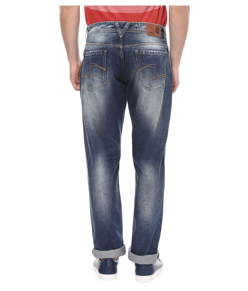 Spykar Blue Slim Jeans - Buy Spykar Blue Slim Jeans Online at Best ...