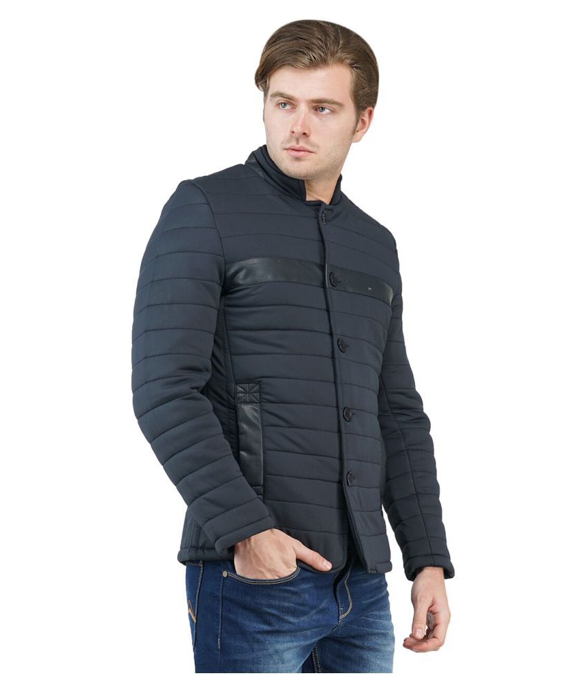 next navy puffer jacket