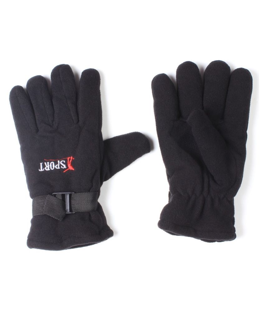     			Tahiro Black Woollen Formal Gloves -  Pack Of 1