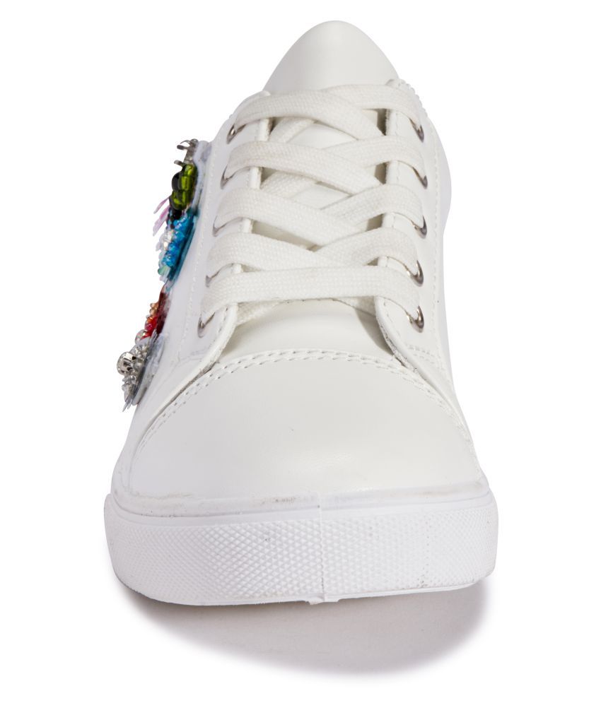 truffle collection white casual sneakers