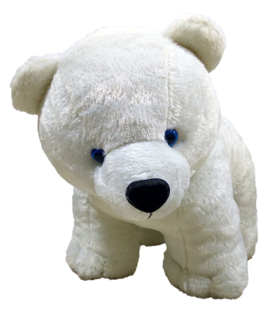 giant stuffed white bear