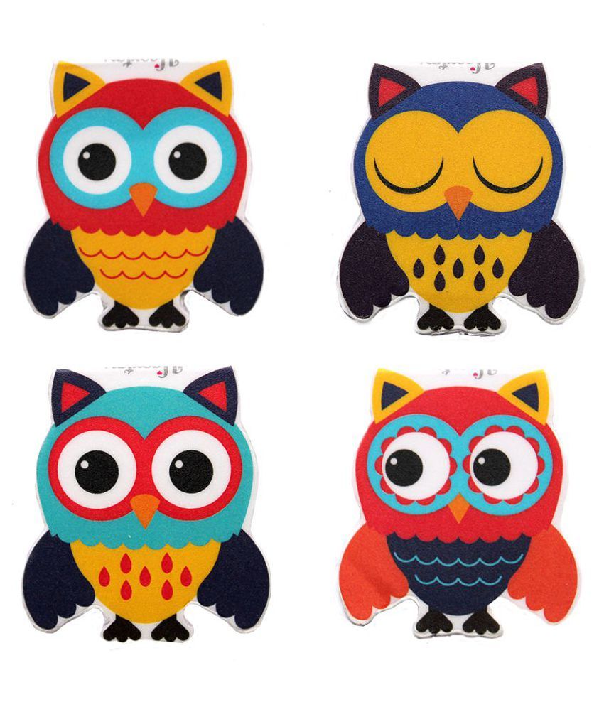 cute owl magnetic bookmark combo of 4 by heartzy buy