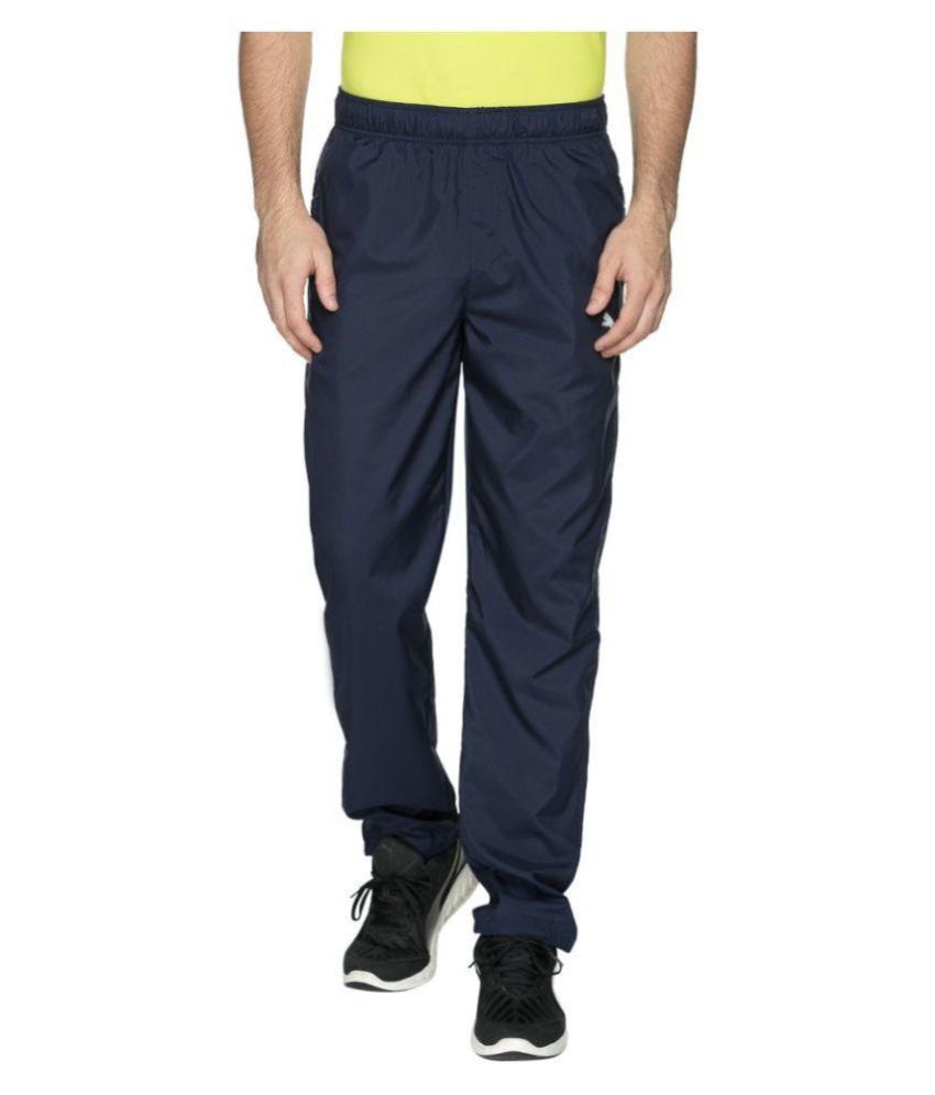 puma polyester track pants