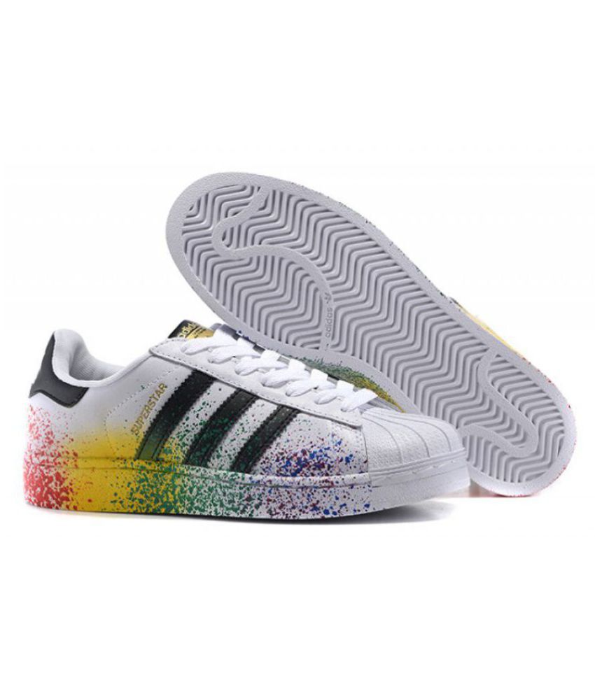 Adidas Superstar Splash Sneakers Multi Color Casual Shoes - Buy Adidas ...