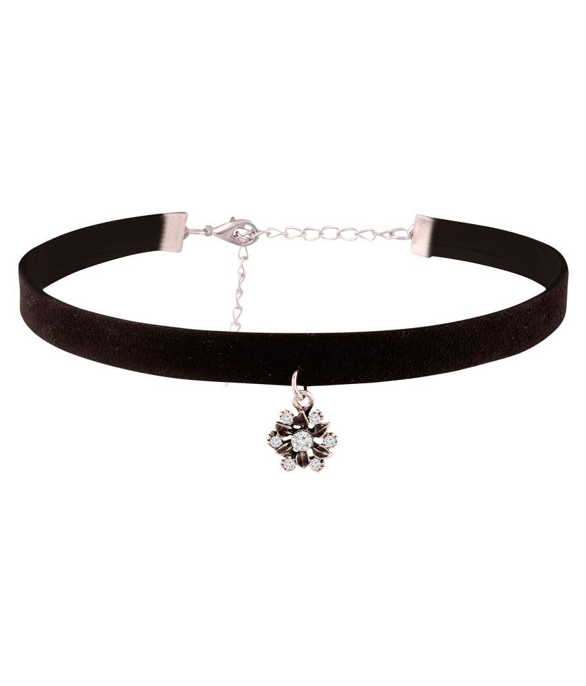 JAZZ Designer Choker Combo Set Of 3 Containing 2 Black Velvet Choker