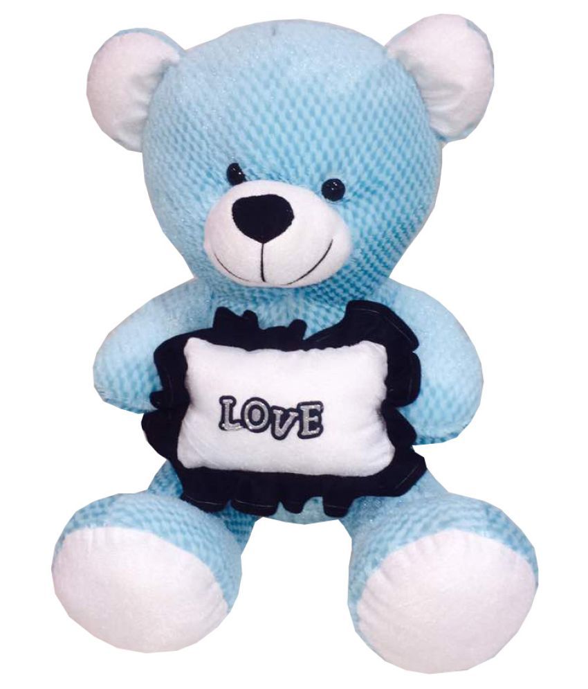 teddy bear blue