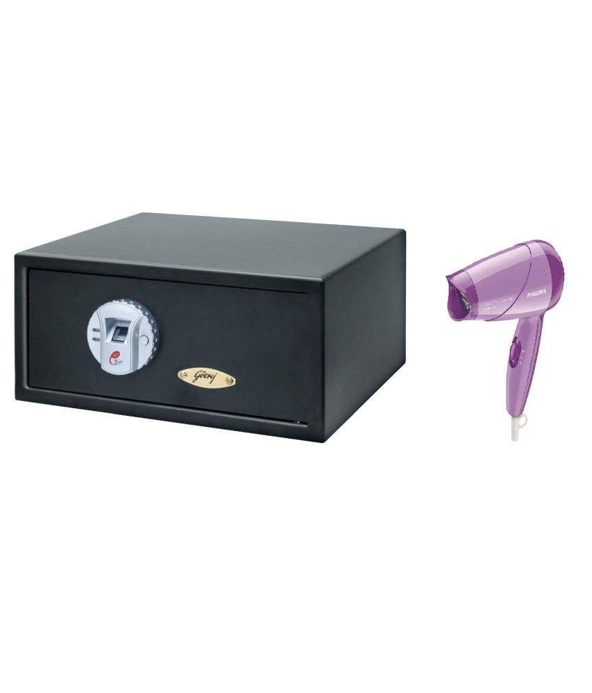 Buy Godrej E-Bio Electronic Safe with free Philips Hair Dryer HP8100 Online  at Low Price in India - Snapdeal