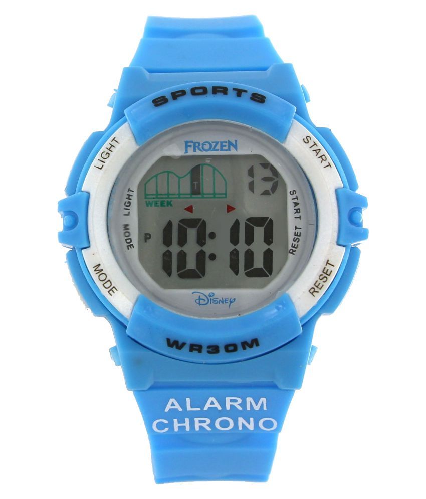 how to set time on disney digital watch