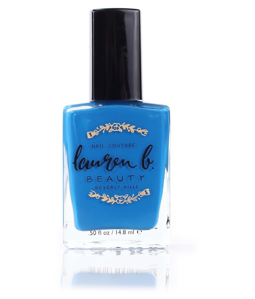 Lauren B Beauty Malibu Beach Nail Polish Blue Glossy 14.8 Ml: Buy ...