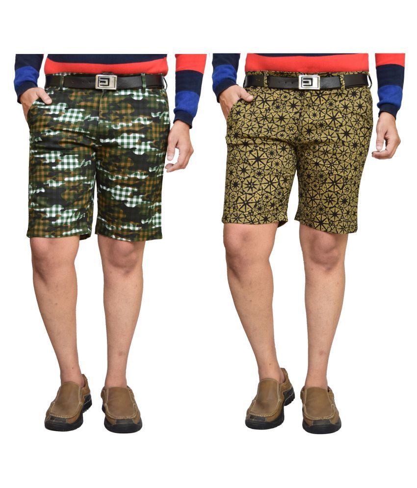     			American Noti Multi Shorts 2 shorts