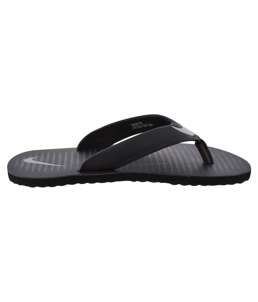 black slipper nike