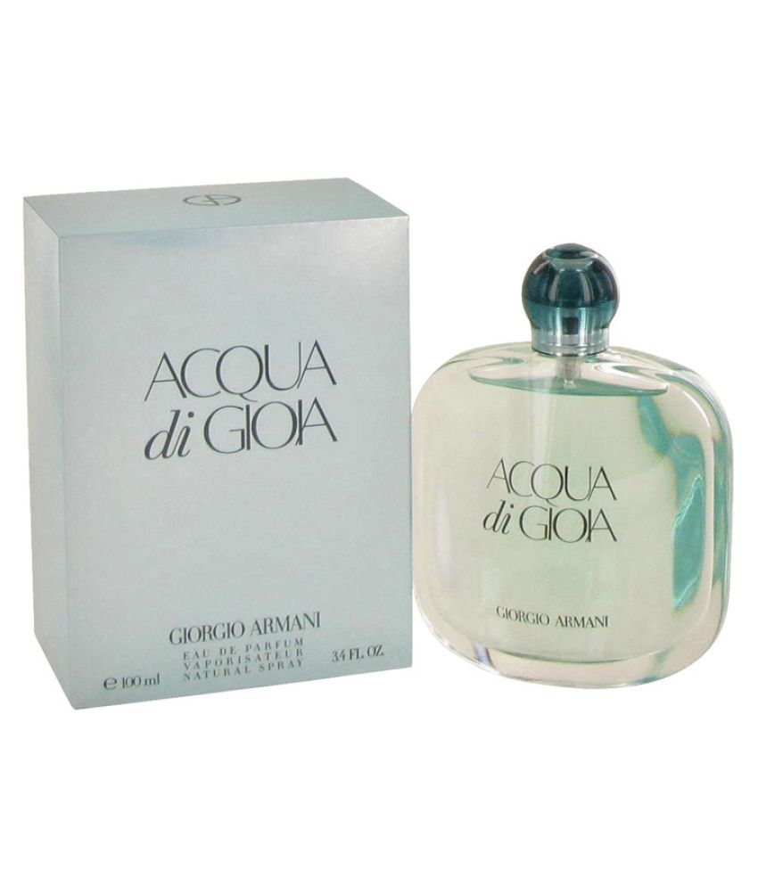 Armani Perfume Acqua Di Gioia Eau De Parfum Spray 100ml Buy Online At Best Prices In India Snapdeal