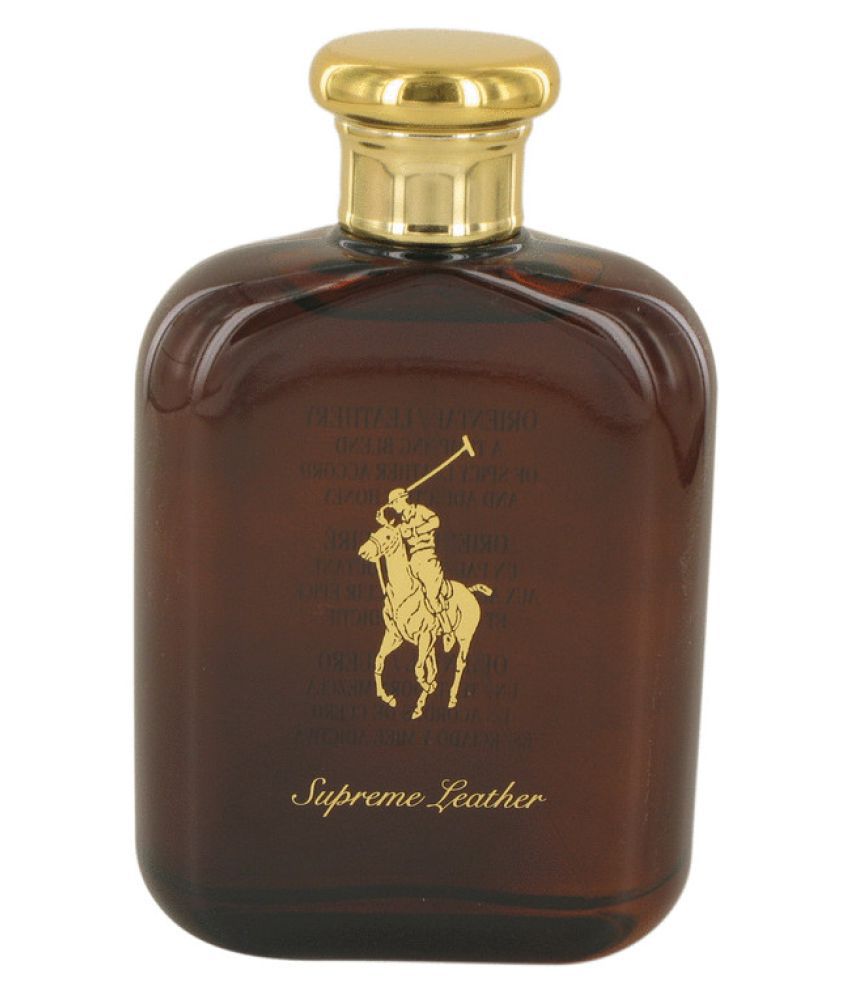 Ralph Lauren Polo Supreme Leather Eau De Parfum Spray (Tester) -120ml: Buy  Online at Best Prices in India - Snapdeal