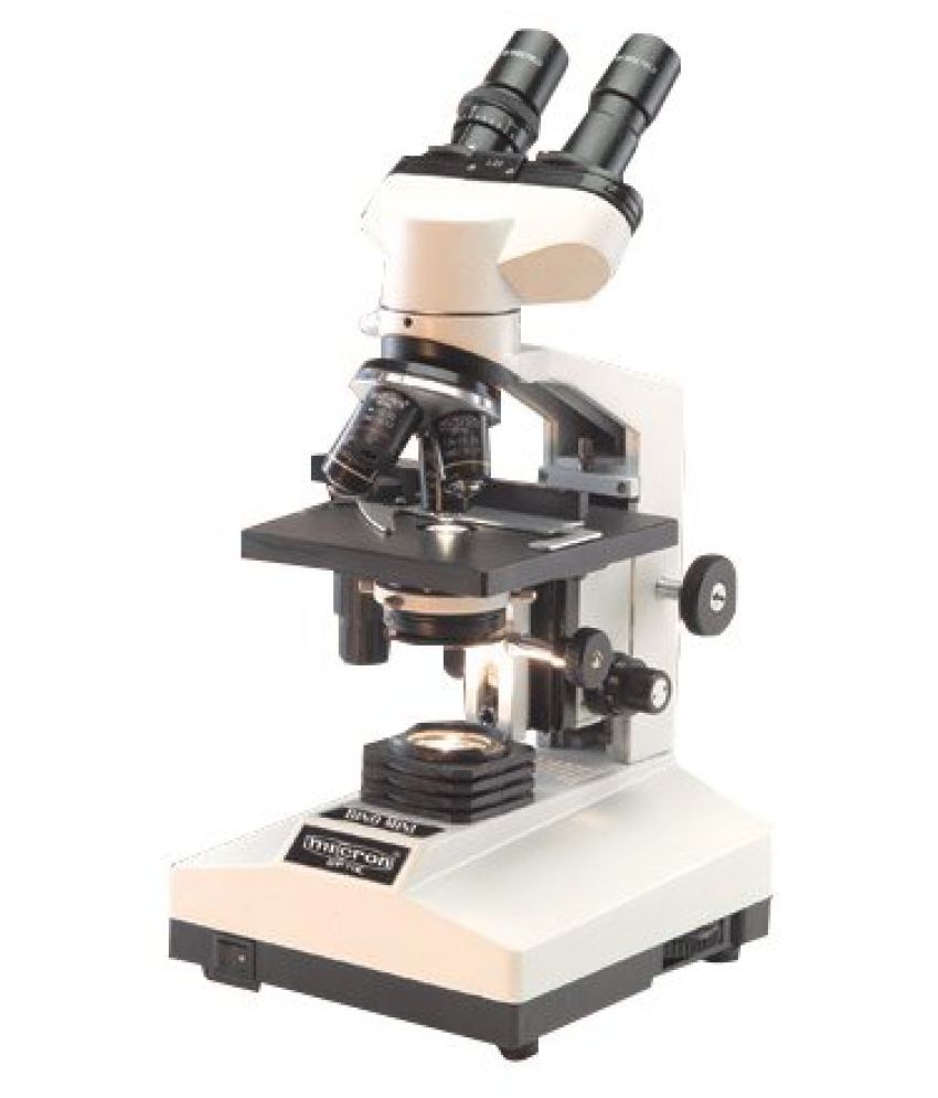     			MICRON Brand Doctor's Binocular Microscope BINO MINI(ISI, CE Quality) | Build In Illumination LED with intensity control | Magnification Upto 1000X