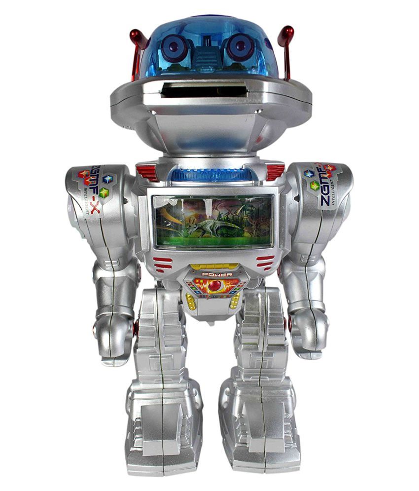 viru Intelligent Remote Control Toy Robot With Light Music & Screen