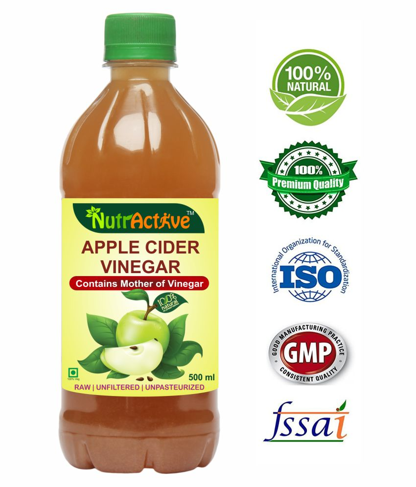NutrActive Raw, Unfiltered, Unpasteurized Apple Cider Vinegar, Dressing
