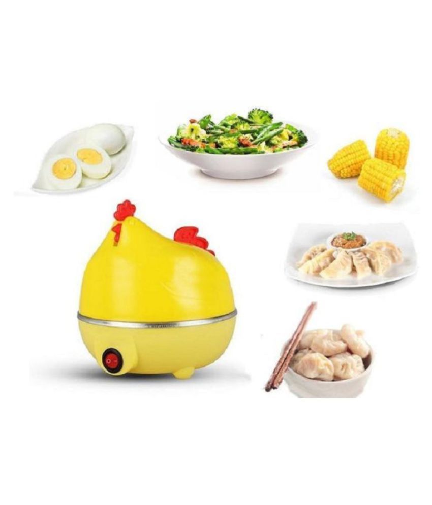tuzech Stylish Hen Shaped Egg Boiler Cum Steamer 1.8 Ltr Egg Boilers