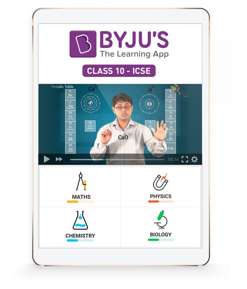 Byju S Class 10 Icse Preparation Tablet Tablet Buy Byju S Class 10 Icse Preparation Tablet Tablet Online At Low Price In India Snapdeal