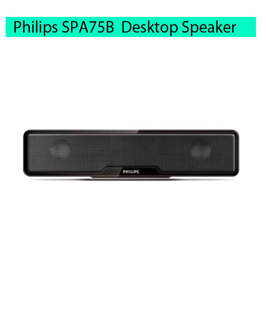     			Philips SPA75B/94 Laptop/Desktop Speaker