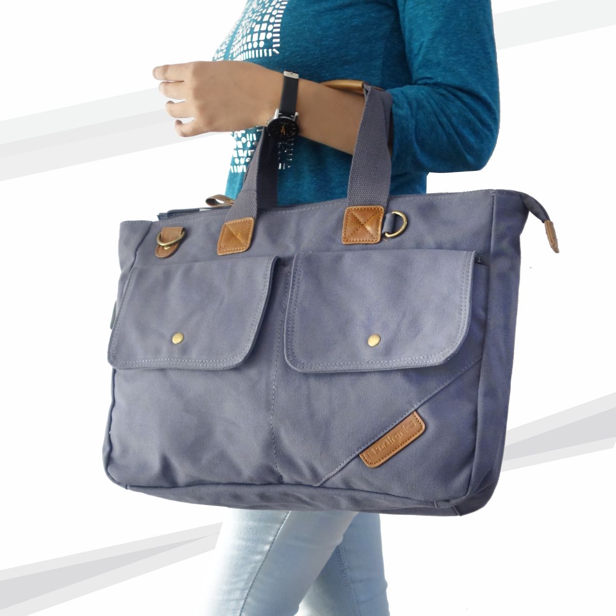 Portronics Por 867 Purple Canvas Laptop Office Bag College 15 Portronics Por 867 Purple Canvas Laptop Office Bag College 15 Inch