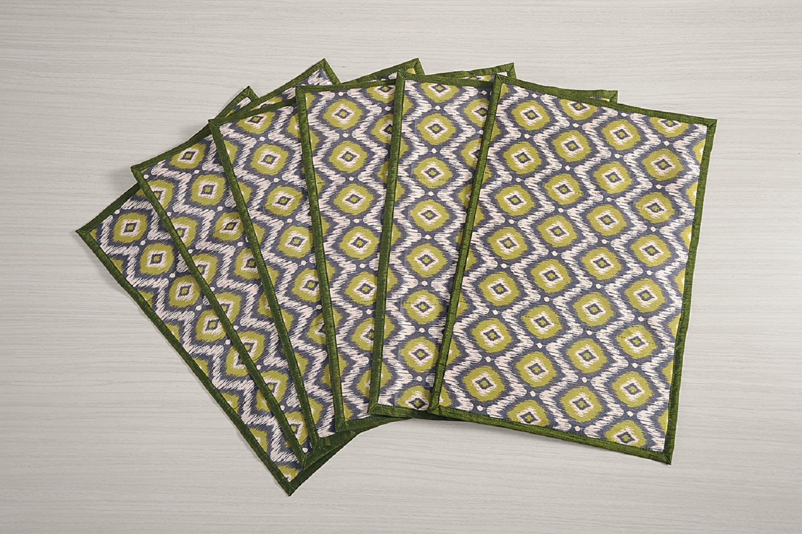 Swayam Set of 6 Cotton Table Mats Buy Swayam Set of 6 Cotton Table