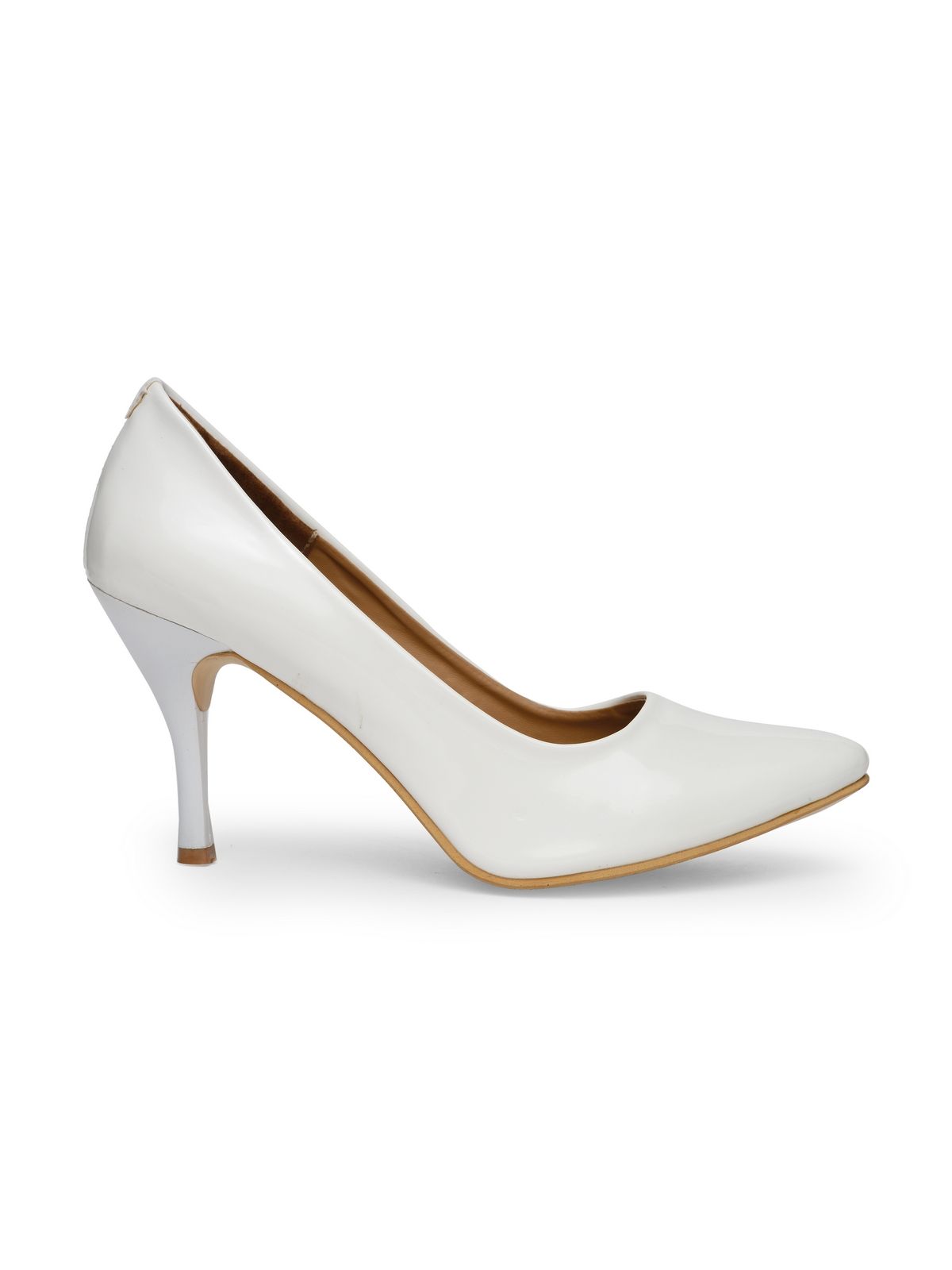 NELL White Kitten Heels Price in India- Buy NELL White Kitten Heels ...