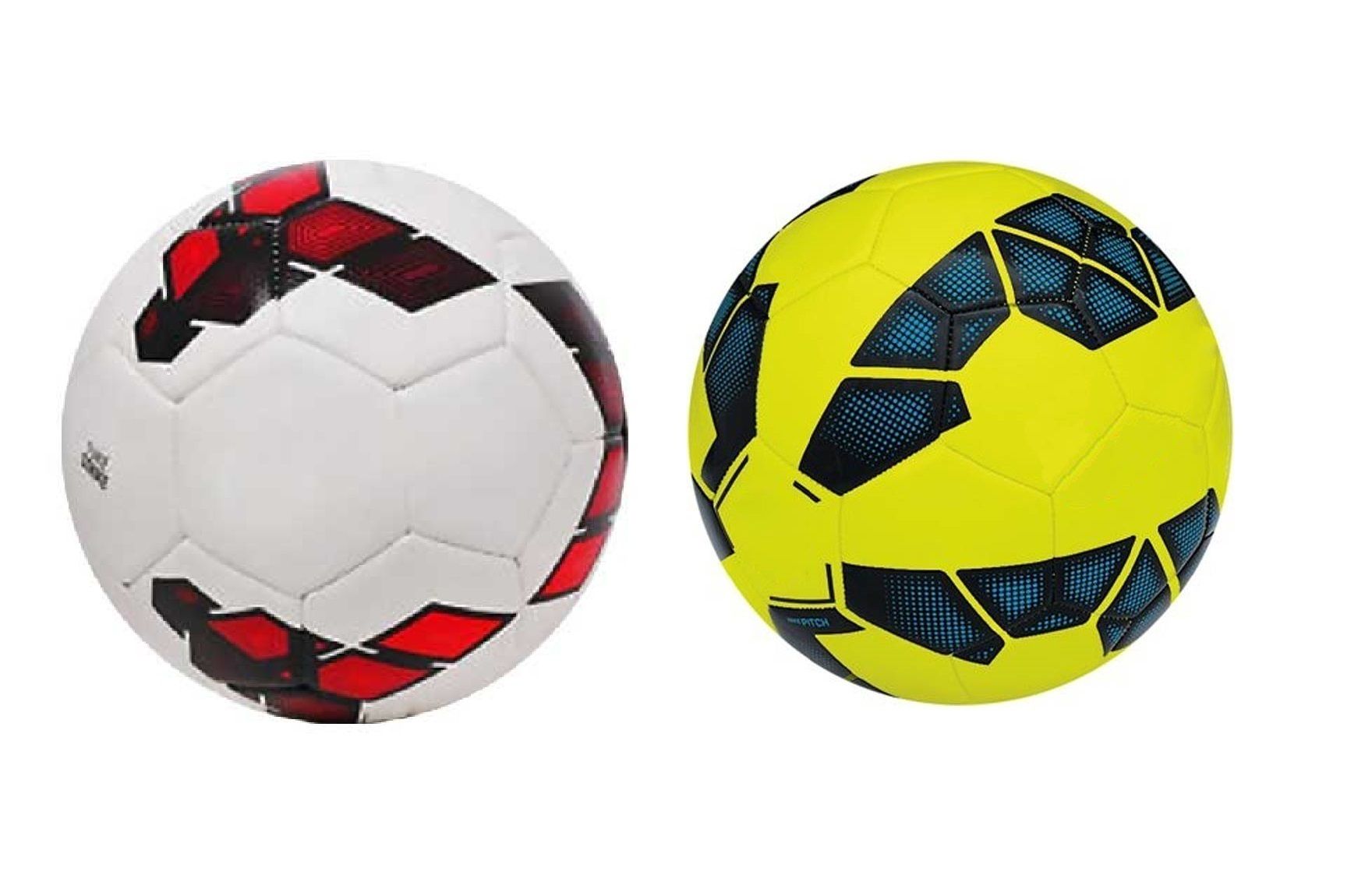 red and white premier league ball