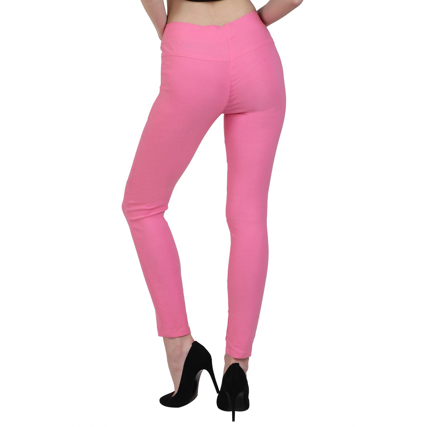 light pink jeggings