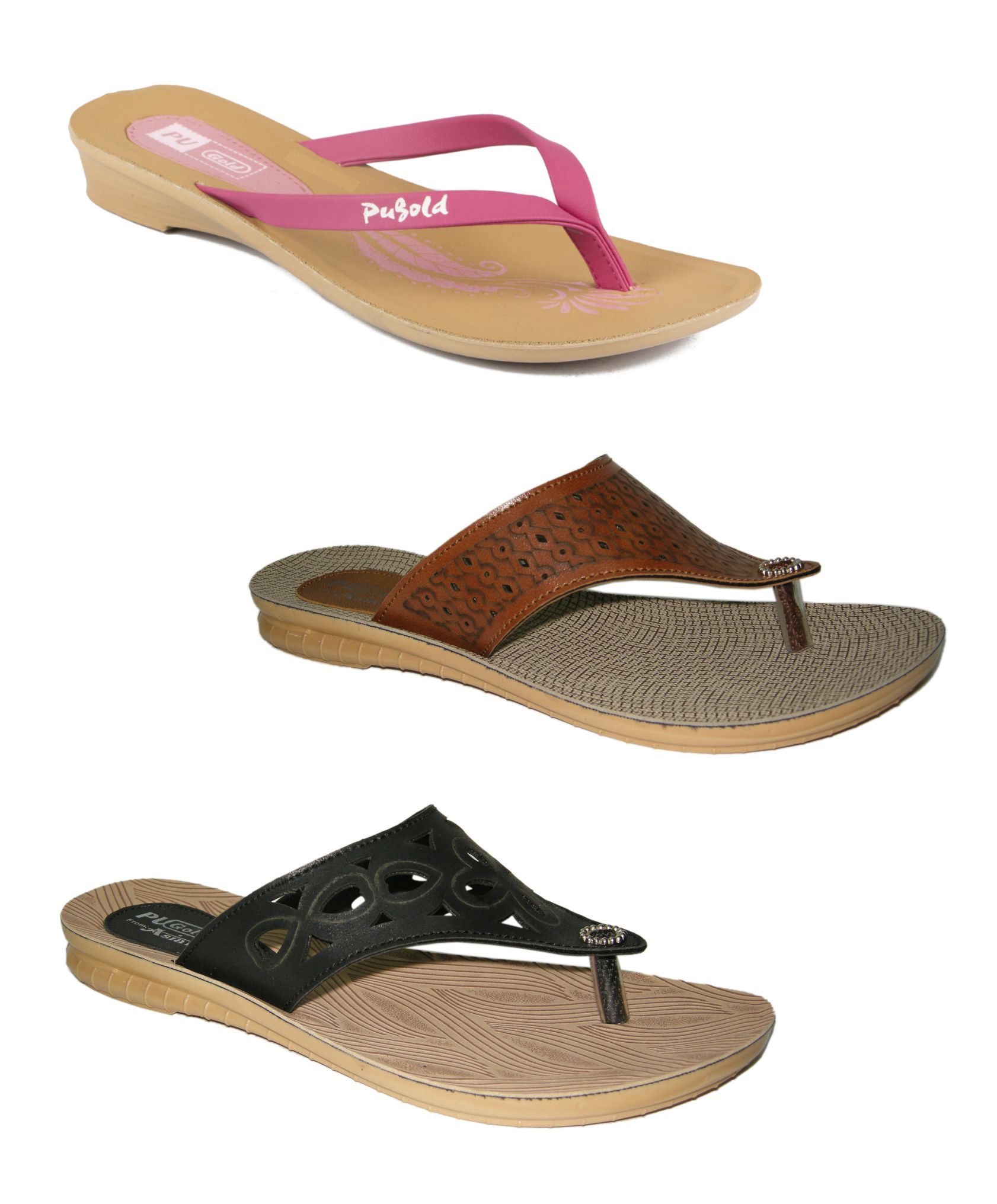 ASIAN Multi Color Flats Combos Price in India- Buy ASIAN Multi Color ...