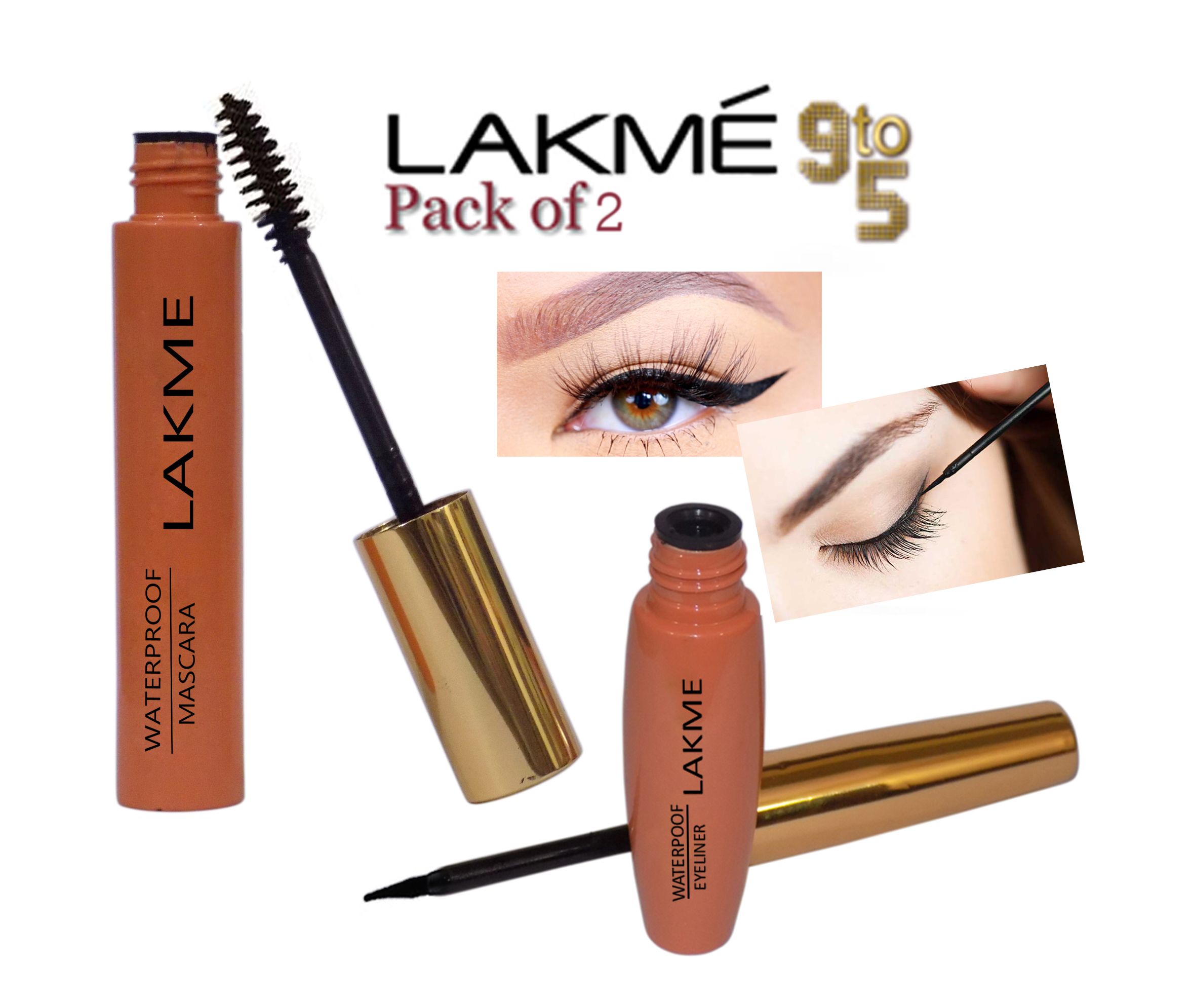 Lakme 9 To 5 Mascara Eyeliner Waterproof 12 Gm Buy Lakme 9 To 5 Mascara Eyeliner Waterproof 12 Gm At Best Prices In India Snapdeal The lakme eyeconic curling mascara promises you a rice, intense and beautiful curled, jet black lashes that stay in place for a considerable number of hours if left untouched. snapdeal