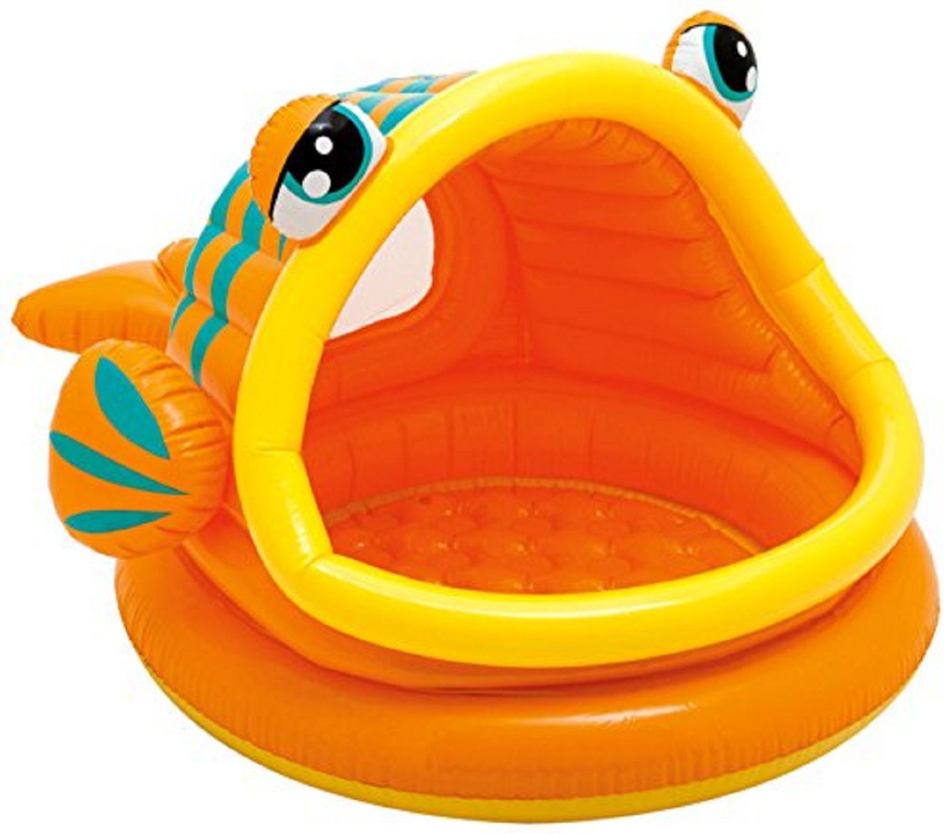 intex lazy fish baby shade pool