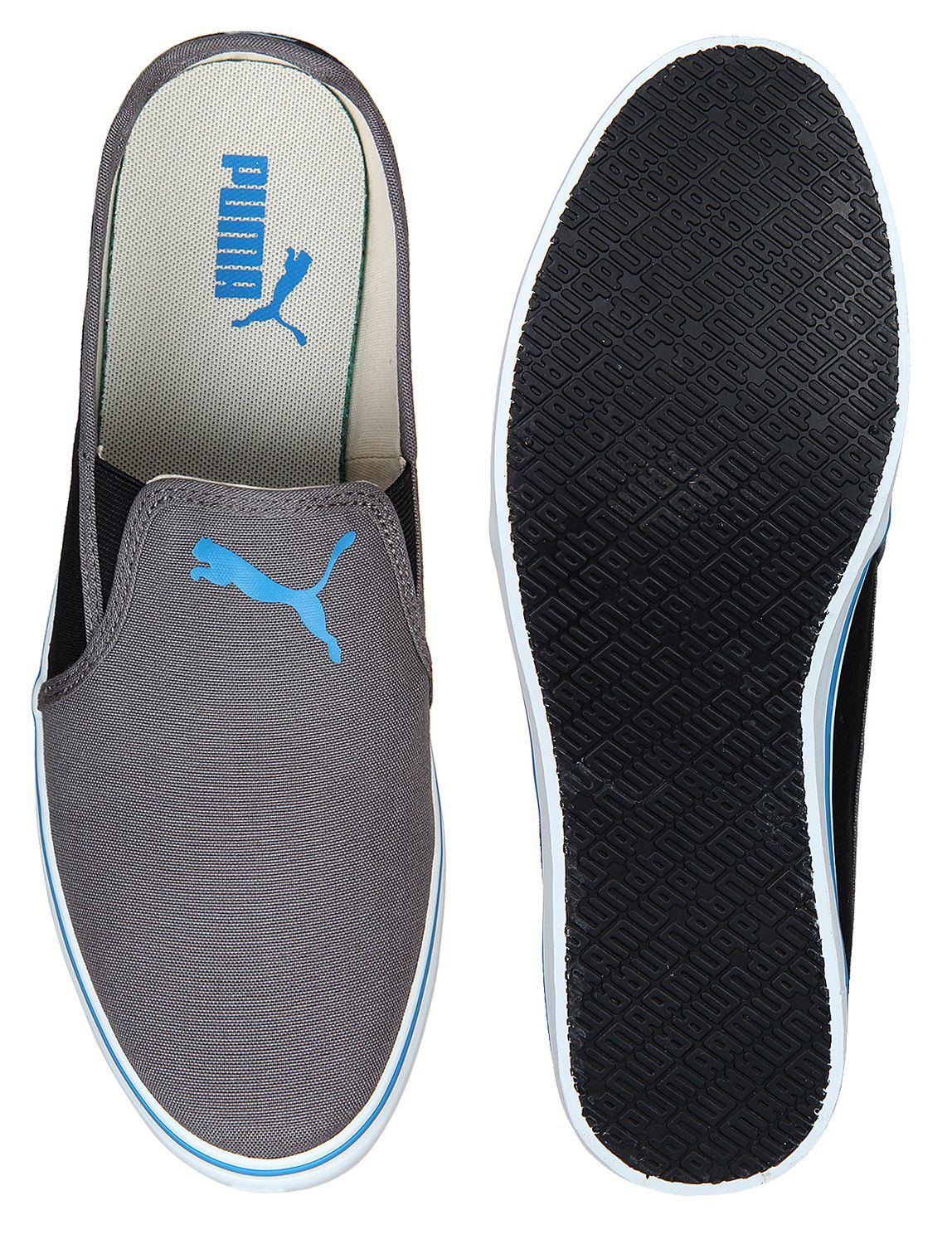 Puma Men Gray Slip On NU IDP Gray Casual Shoes - Buy Puma Men Gray Slip ...