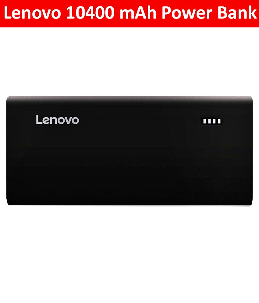     			Lenovo PA10400 10400 -mAh Li-Ion Power Bank - black