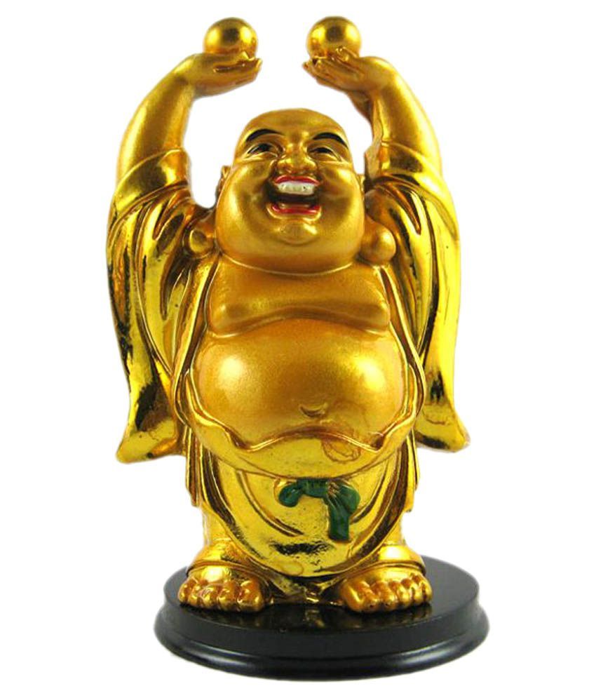     			Queen Collection Laughing Buddha Lifting 2 Balls