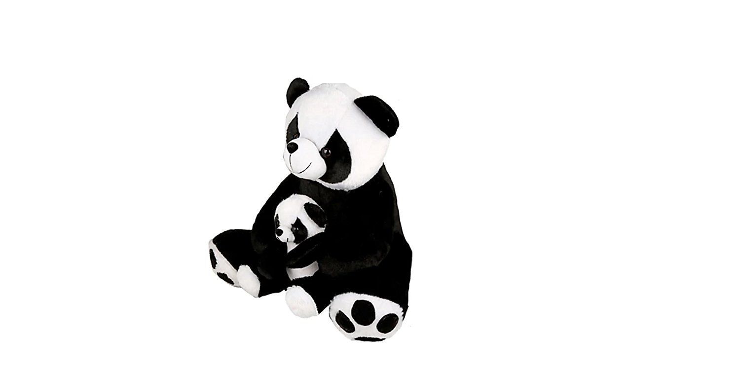 black panda teddy