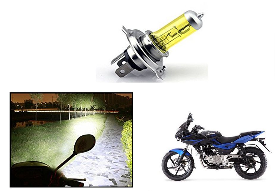 Himmlisch Bike H4 Halogen Bulb Yellow For Bajaj Pulsar 220F Buy