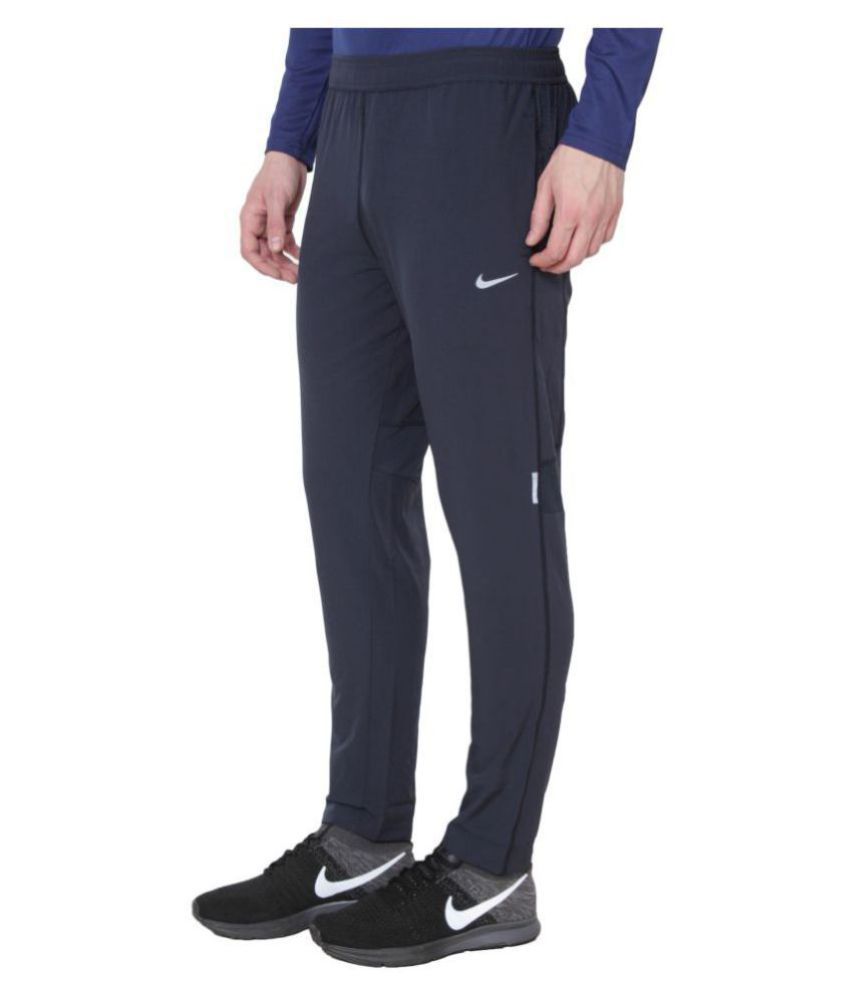 nike navy track pants